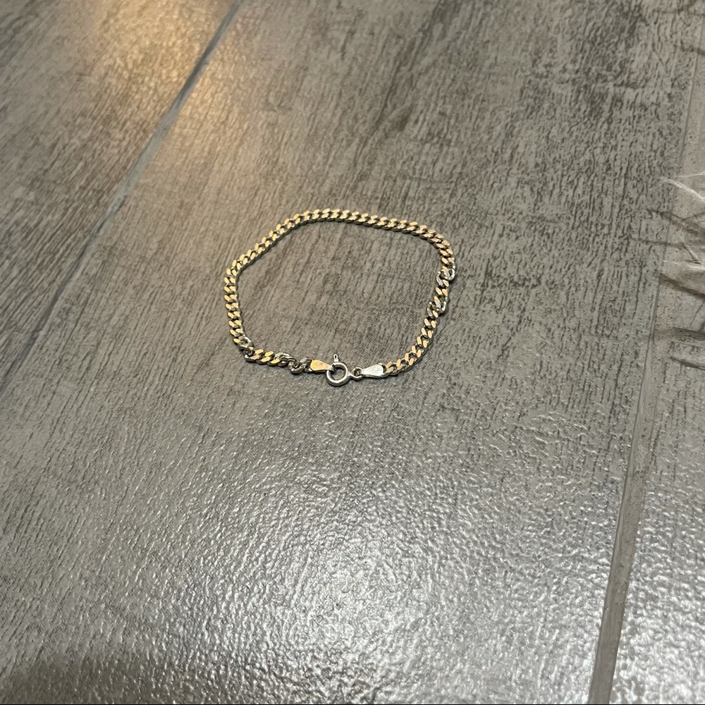 Chain inspired vintage bracelet - Picture 4 of 10
